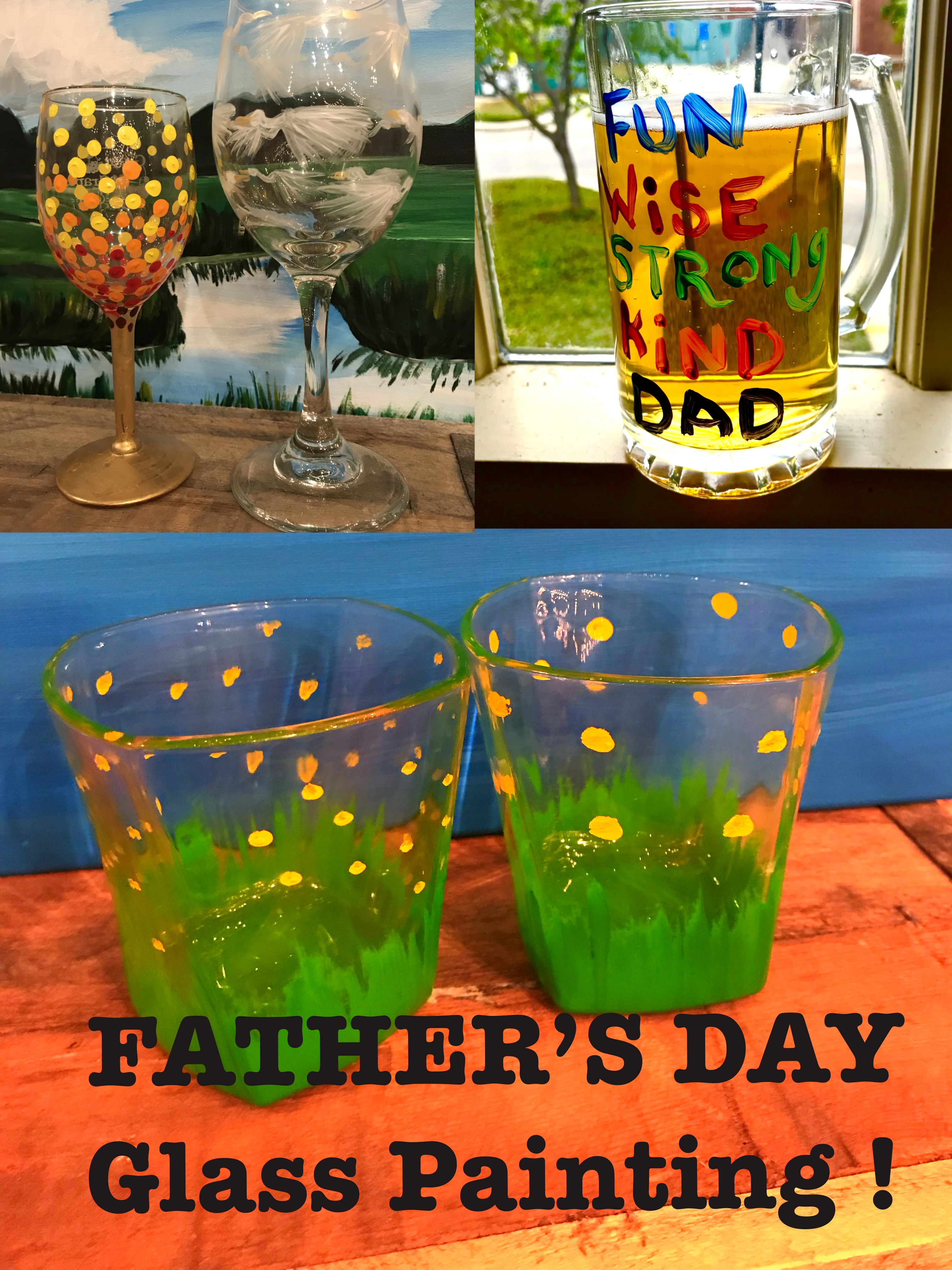 Father's Day - Glass Painting!